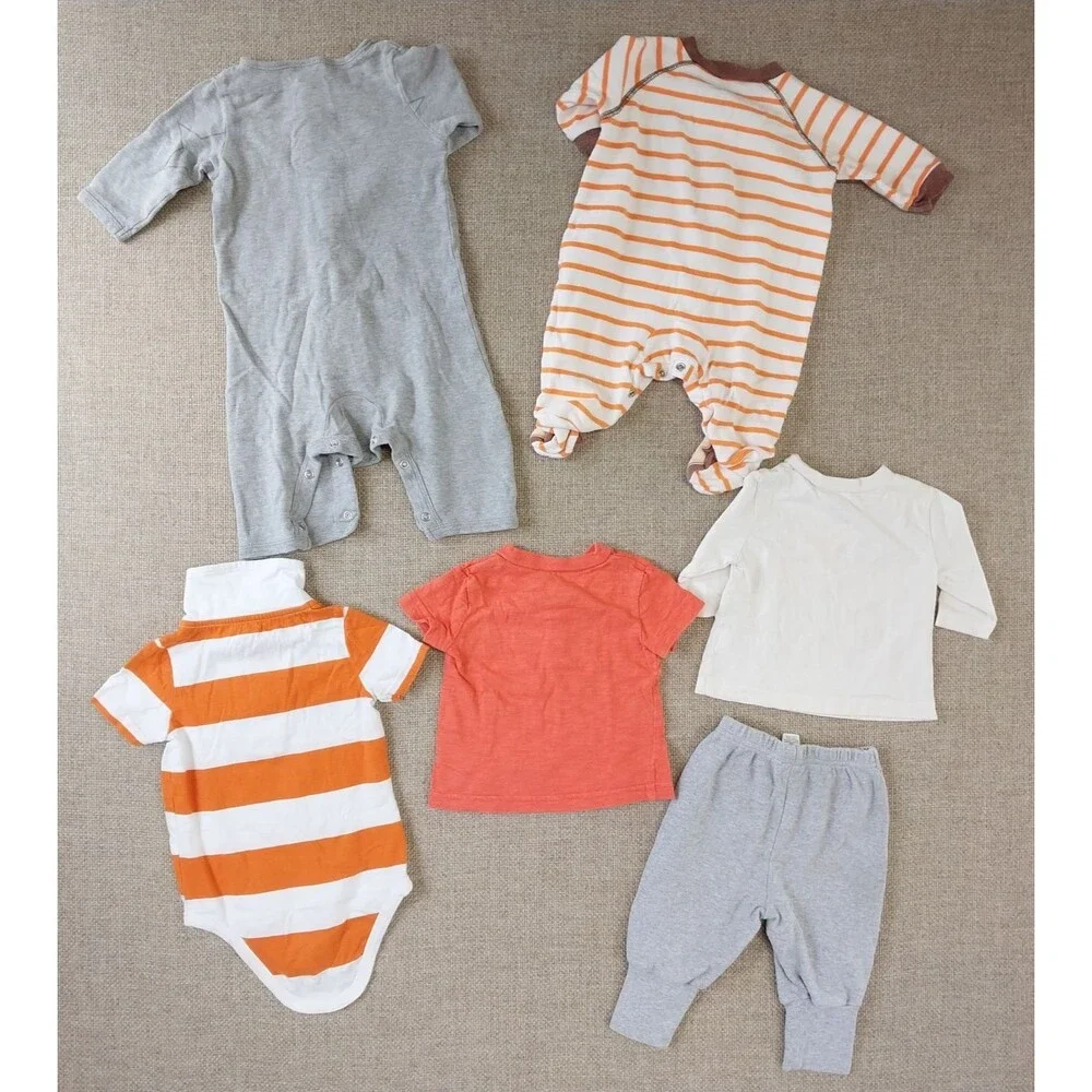 Baby Infant Boy Clothing Bundle Bodysuit Variety Of Colors 11 Pieces Newborn #8